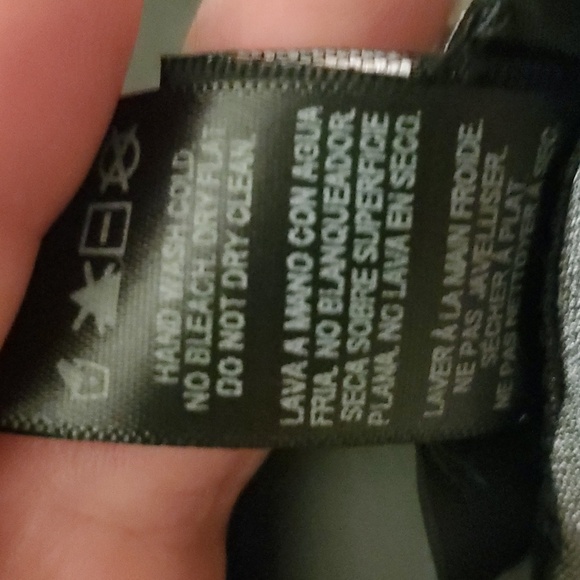 New with tags House of Widow stretchy velvet Bikini top size L - Picture 7 of 10